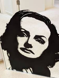lot 148 image: Vintage Greta Garbo Mirror by M.Collier