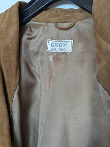 lot 137A image: Vintage Giros Italian Suede Jacket