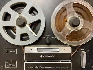 lot 101 image: Vintage Kenwood 3 Head Auto Reverse Stereo Tape Deck