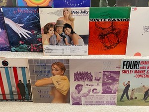 lot 155 image: Large Lot of Record LPs