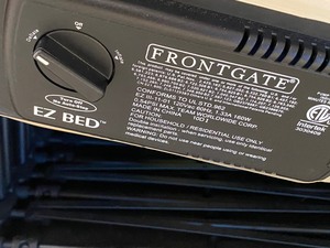 lot 158 image: Frontgate EZ Bed in Zip-Up Storage Case