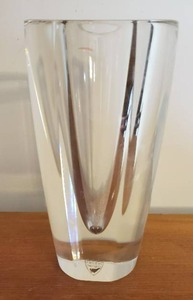 lot 75 image: Orrefors Crystal Vase