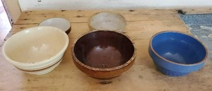 lot 80 image: Collection of Misc. Stoneware Bowls