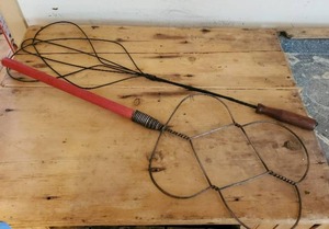 lot 81 image: Pair Of Rug-Beaters