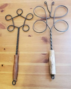 lot 122 image: Two Small Rug Beaters