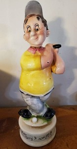lot 132 image: Vintage Music Box Decanter