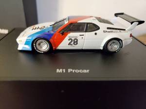 lot 149 image: BMW M1 Procar Model Car With Display Stand