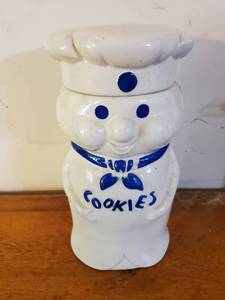 lot 165 image: Unmarked Doughboy Cookie Jar