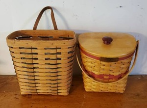 lot 172 image: Two Longaberger Baskets