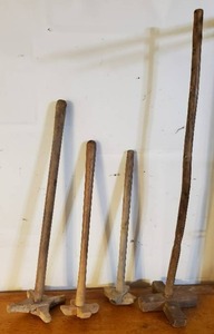 lot 203 image: Collection of Butter Churn Dashers