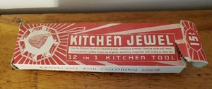 lot 211 image: Rare Kitchen Jewel 12 in 1 Kitchen Tool