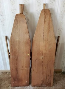 lot 218 image: 2 Antique Ironing Boards