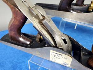 lot 55 image: (3) Vintage Woodworking Stanley Planers