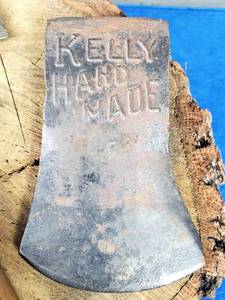 lot 73 image: Vintage Kelley Axe Head & Hatchet