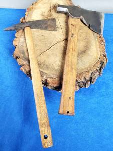 lot 78 image: (2) Vintage Hatchets