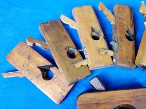 lot 116 image: (8) Vintage Woodworking Molding Planers