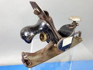 lot 124 image: Vintage Stanley Woodworking 10-14 Long Circular Planer No.113