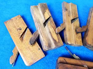lot 138 image: (7) Vintage Woodworking Molding Planers