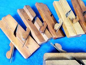 lot 161 image: (11) )Vintage Woodworking Molding Planers