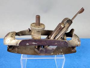 lot 168 image: Antique Stanley Woodworking Circular Planer No 20 Pat Date 7 Feb 1893