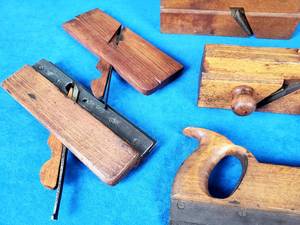 lot 182 image: (8) )Vintage Woodworking Molding Planers