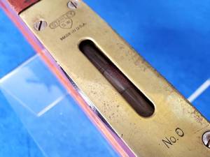 lot 241 image: (1) Vintage Stanley Sweetheart Wooden Level & (1) Vintage Stanley Wooden Level
