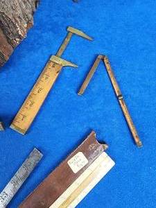 lot 304 image: Assorted Vintage Rulers