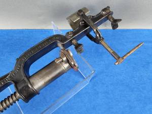 lot 349 image: Vintage Edward C. Stearns Hollow Auger Tool Pat. Date Feb 1 1876