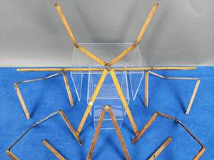 lot 350 image: Assorted Brass Vintage Folding Rules Lot