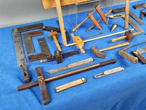 lot 7 image: Large Assortment of Vintage Woodworking Tools