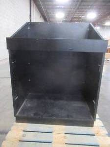 lot 248 image: Large Wooden Display Bin (34 x 23 12 x 45Tall) - Used in retail store.