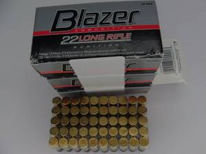 lot 33 image: 3 Boxes of 50 Blazer 22LR 40 grain