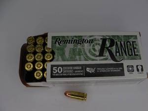lot 47 image: Remington 9mm 115gr FMJ 50 Rounds