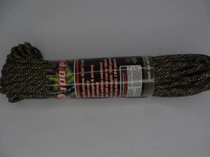 lot 76 image: 100 Camo Paracord - 550 Pound