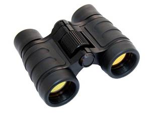 lot 60 image: Perrini 4x30 High Powered PowerView Quick Focus Ruby Coated Binoculars