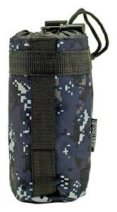 lot 174 image: Tactical Water Bottle Holder - Blue Digital Camo