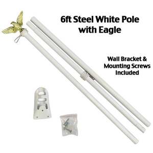 lot 91 image: Flag Pole Set