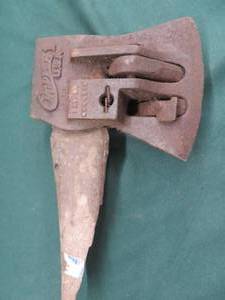 lot 26 image: VINTAGE CHOPPER USA AX HEAD