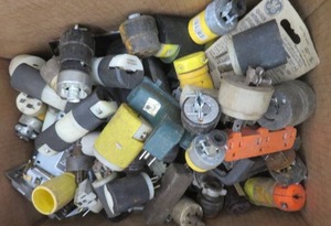 lot 70 image: EXTENTION CORD ENDS & MISC