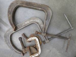 lot 109 image: JUMBO HEAVY ARMSTRONG C CLAMPS