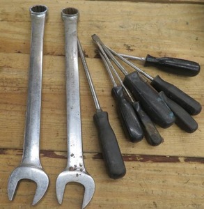 lot 135 image: SNAP-ON COMBINATION WRENCHES & SCREWDRIVERS 2 116