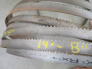 lot 217 image: LENOX PRAXAIR BANDSAW BLADES