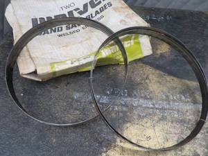 lot 225 image: TWO MARVEL BAND SAW BLADES