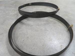 lot 232 image: 2 BLACK CARBON BAND SAW BLADES