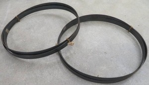 lot 235 image: 2 BLACK CARBON BAND SAW BLADES