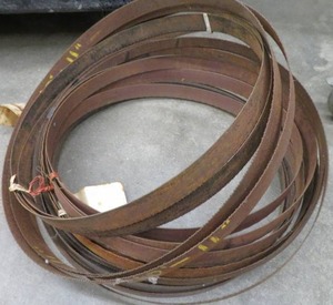 lot 239 image: 7 MISC. BAND SAW BLADES