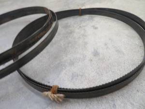 lot 238 image: 2 BLACK CARBON BAND SAW BLADES