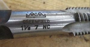lot 249 image: GREENFIELD 1 18 7NC SPIRAL TAP