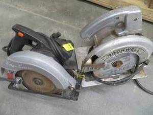 lot 278 image: 2 CIRCULAR SAWS (SKILLSAW & ROCKWELL)