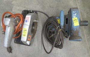 lot 279 image: UTILITY SAW & CLEAN BLOWER ( BLACK & DECKER, CADILLAC PRODUCTIONS)